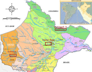 Clif's Peru Outreach Map